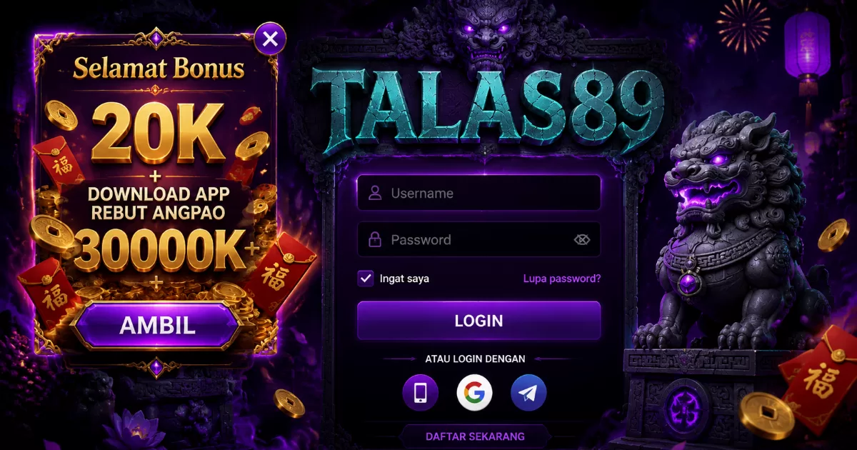 talas89 Masuk
